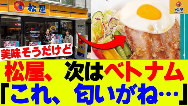 松屋新商品、ベトナム飯「コムタム風ポークライス」発売