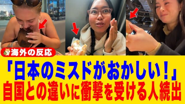 独自進化を遂げた日本のミスドに世界が衝撃！→自国のドーナツと比較し絶望してしまう外国人が続出する